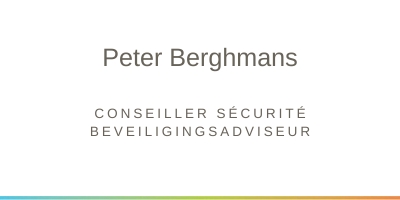 Peter Berghmans Conseiller sécurité
